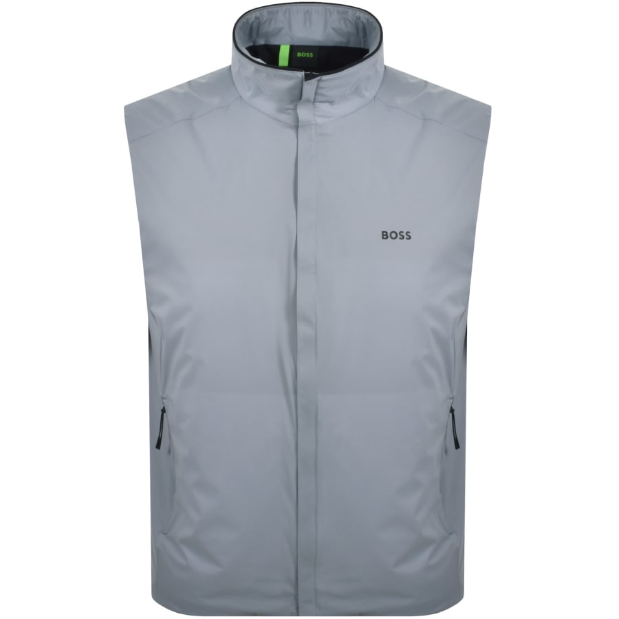 トップス roughlow Raw Line Gilet(gray) BOSS OW Lite X Gilet Grey | Mainline Menswear x